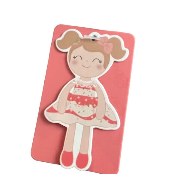 Gloveleya Baby Doll Gifts Plush Curly Girl Toys with Love Purple Light Skin - Picture 8 of 16